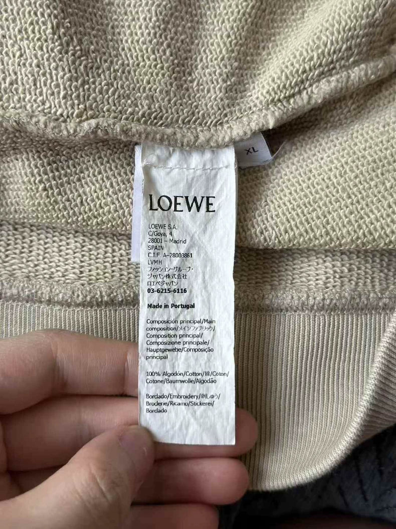 Loewe Khaki Color Sweatshirt