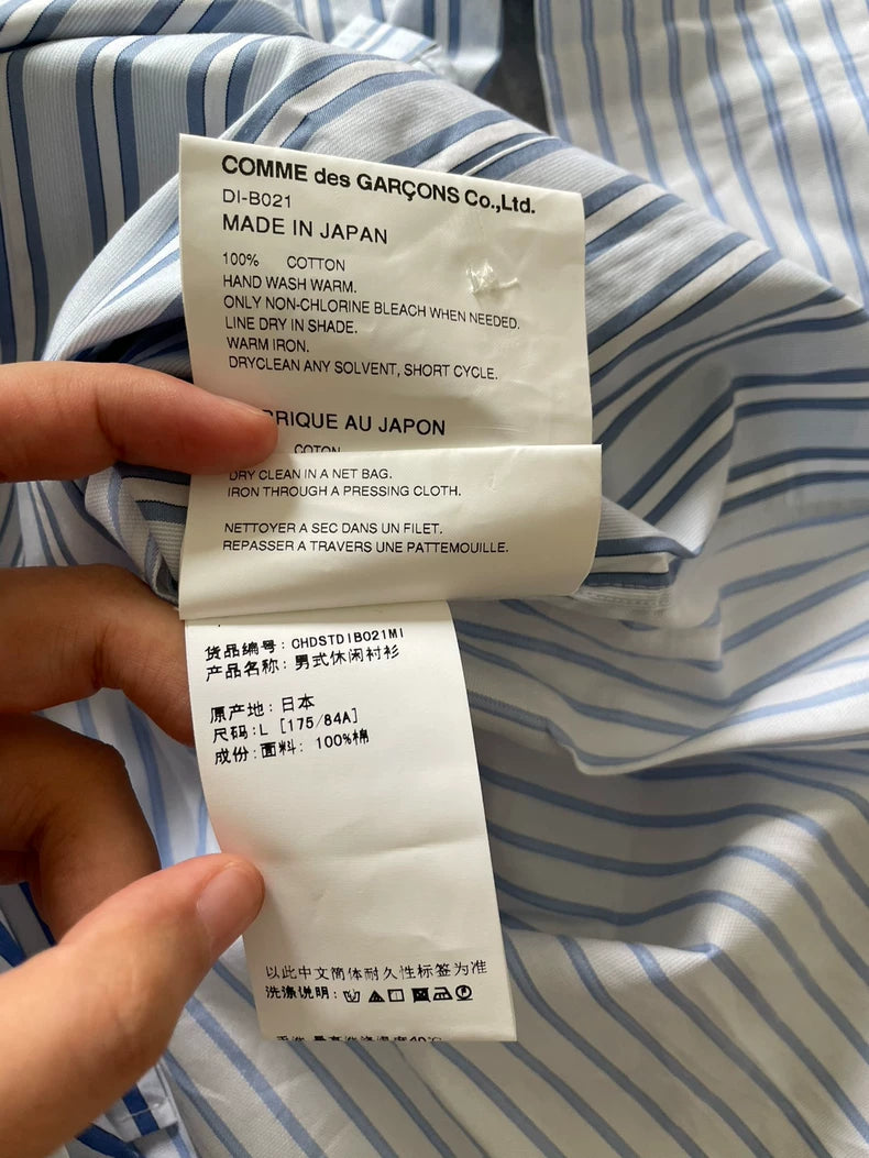 Comme des Garçons Homme Deux Striped Shirt