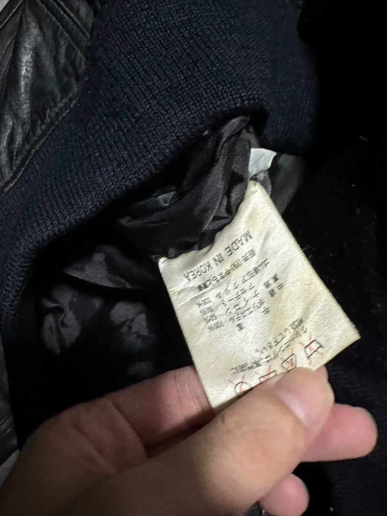 Kansai Yamamoto 90s Leather Bomber Jacket