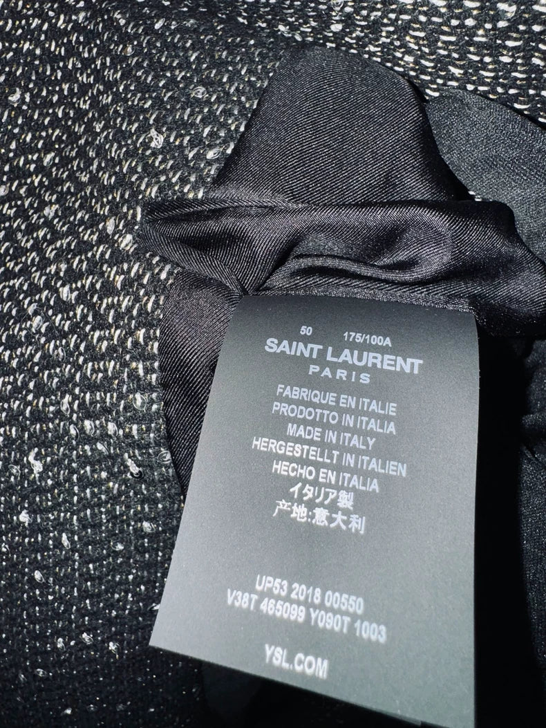 Saint Laurent Double Breasted Suit Coat