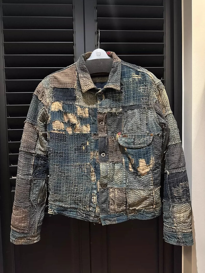 Kapital Boro Denim Rag Jacket