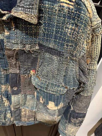 Kapital Boro Denim Rag Jacket