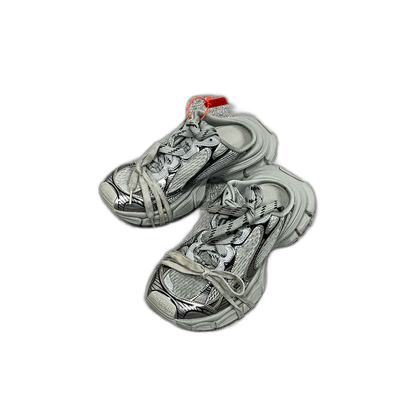 Balenciaga 3XL Vintage Gray Slippers