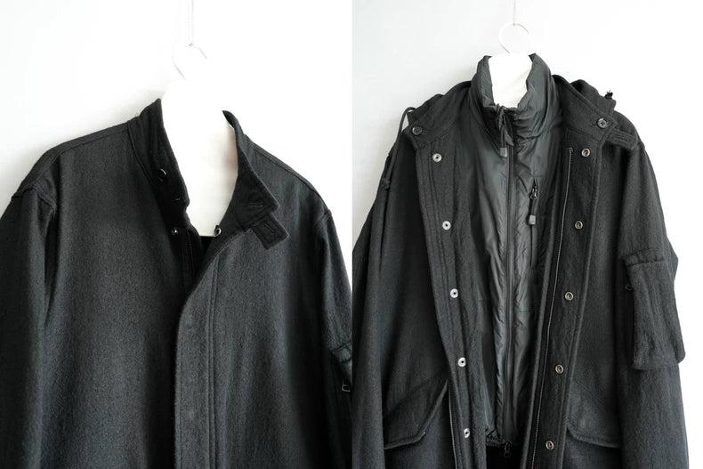 Stylish Thick Layered Parka Coat