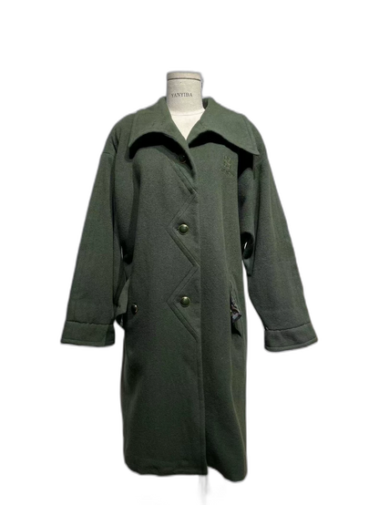 Givenchy Vintage Green Cashmere Coat