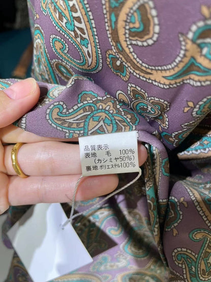 Givenchy Vintage Green Cashmere Coat