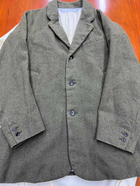 visvim Galen Wool Blazer Olive Color