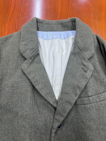 visvim Galen Wool Blazer Olive Color