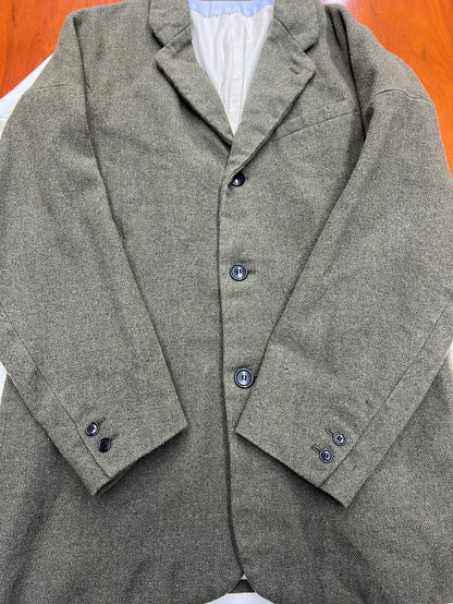 visvim Galen Wool Blazer Olive Color