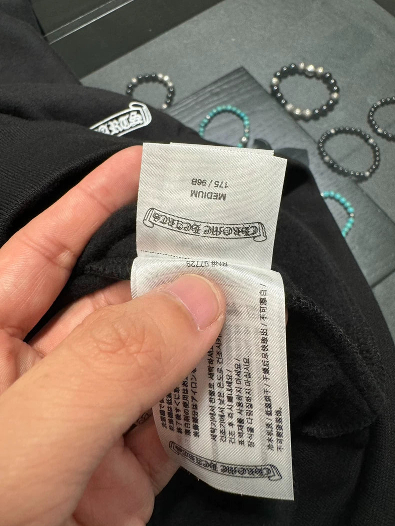 Chrome Hearts Black Aspen Zip Hoodie-yf