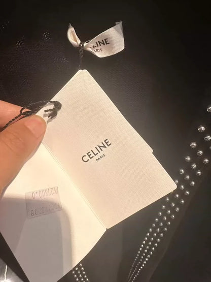 CELINE long-sleeved cardigan-zp