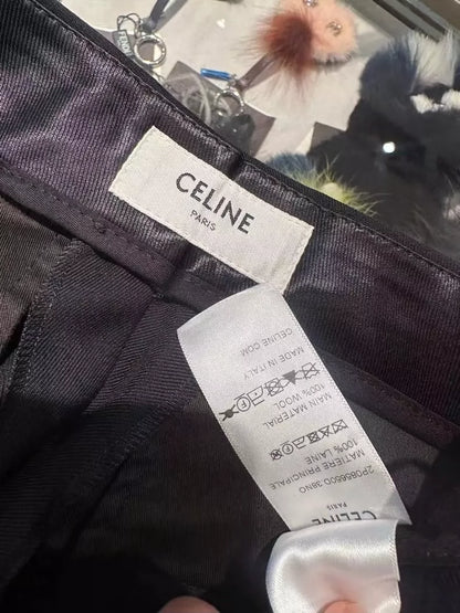 CELINE wool trousers-zp