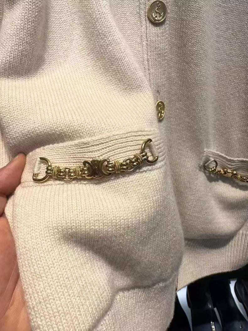 CELINE cashmere cardigan-zp