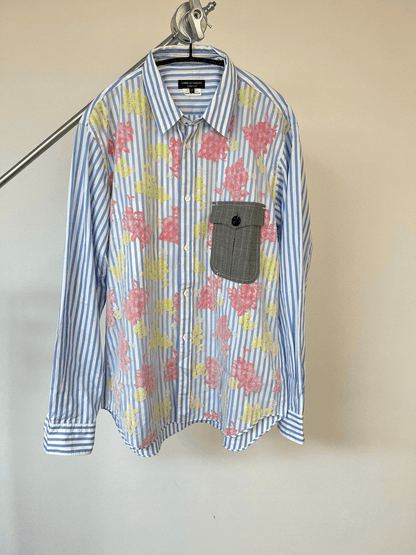 Comme des Garcons Homme Plus flower print shirt - DMC