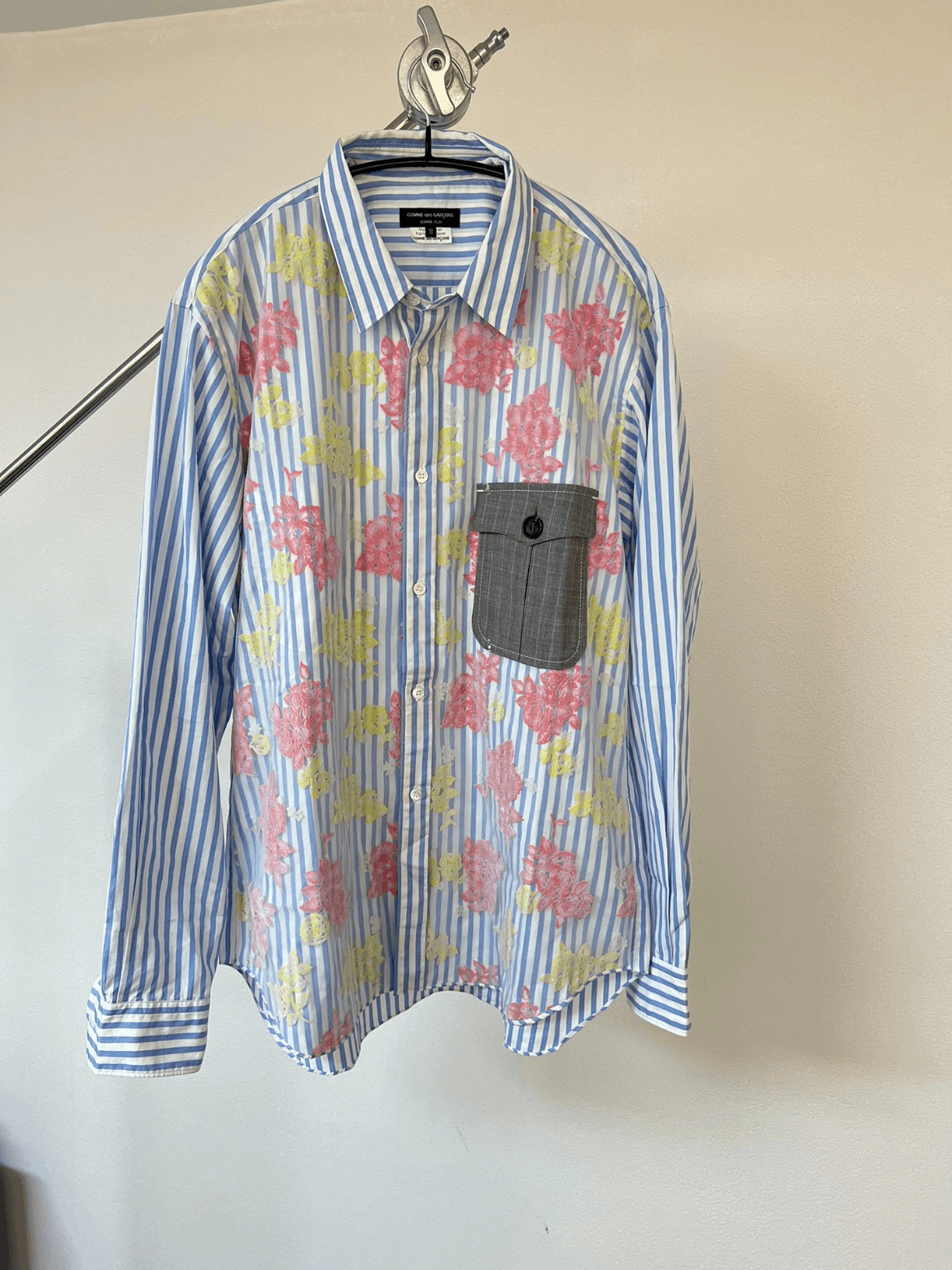 Comme des Garcons Homme Plus flower print shirt - DMC