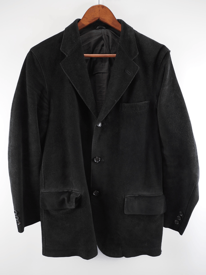 Comme des Garcons Homme 00SS suede vintage blazer - DMC