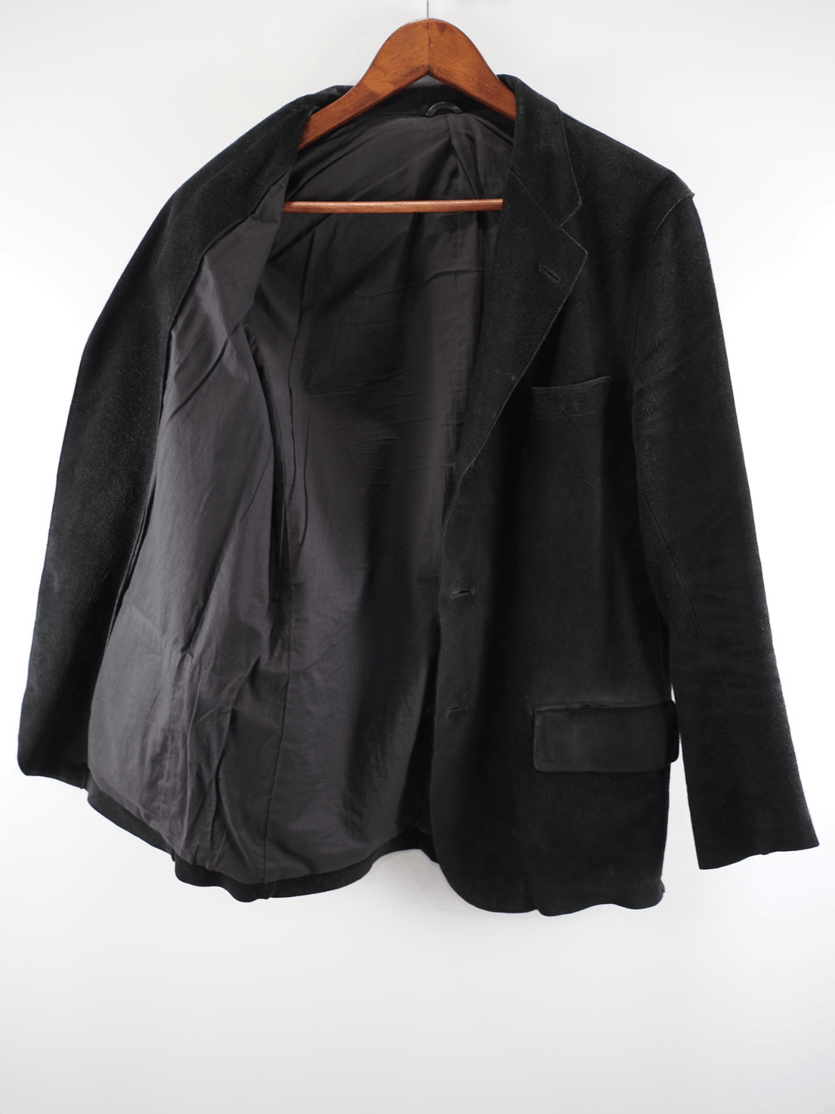 Comme des Garcons Homme 00SS suede vintage blazer - DMC