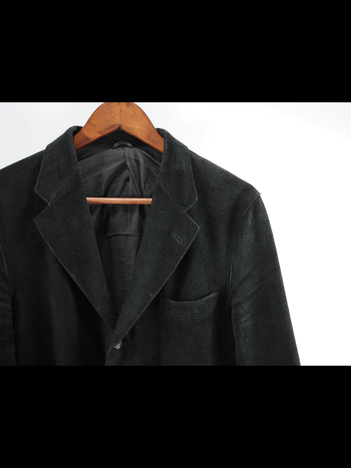 Comme des Garcons Homme 00SS suede vintage blazer - DMC