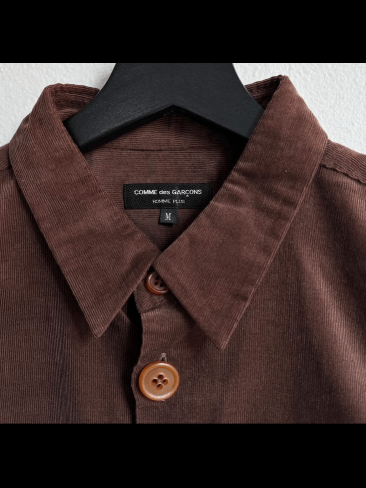 Comme des Garcons Homme Plus corduroy shirt - DMC