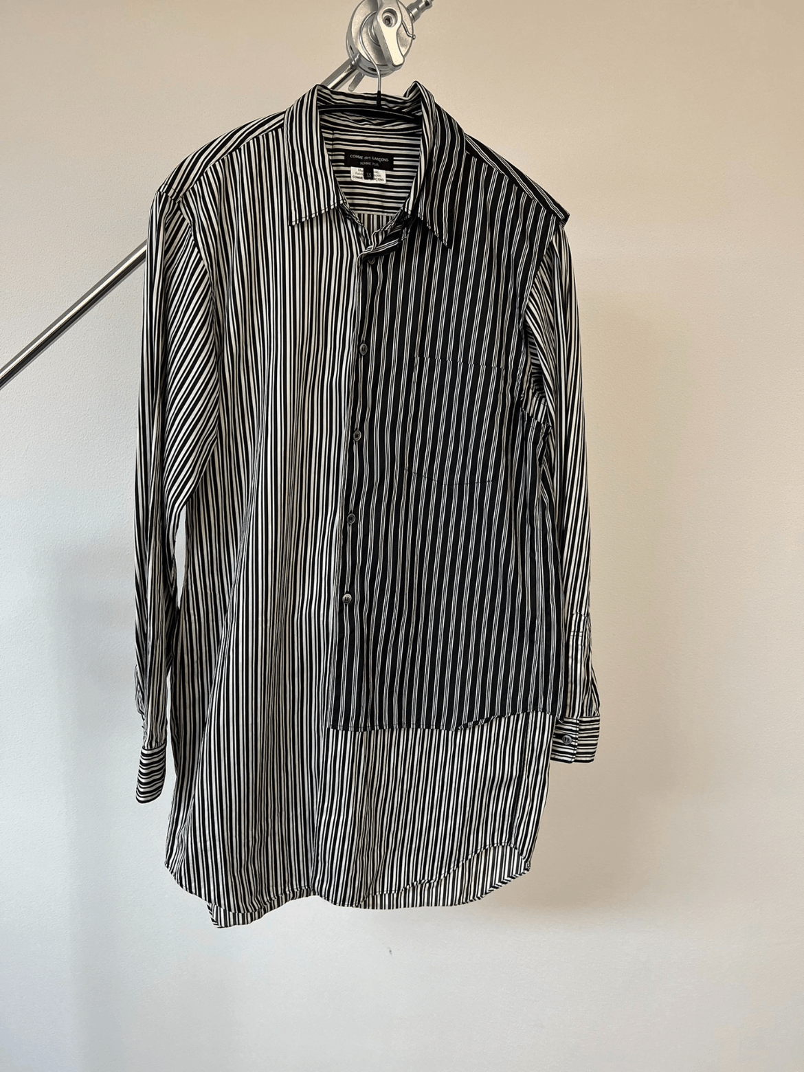 Comme des Garcons Homme Plus oversized stripe shirts - DMC