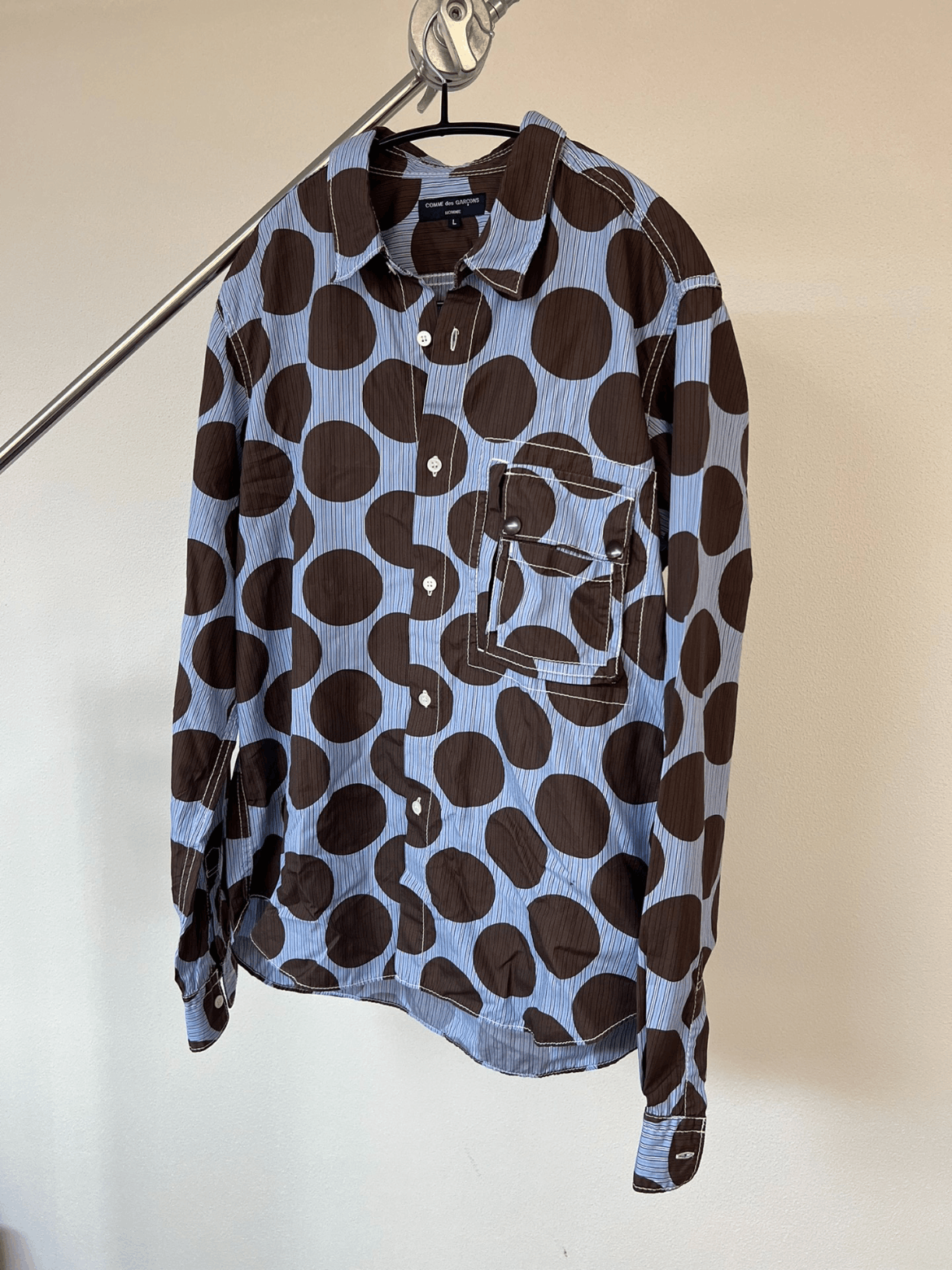 Comme des Garcons Homme polka dot shirt - DMC