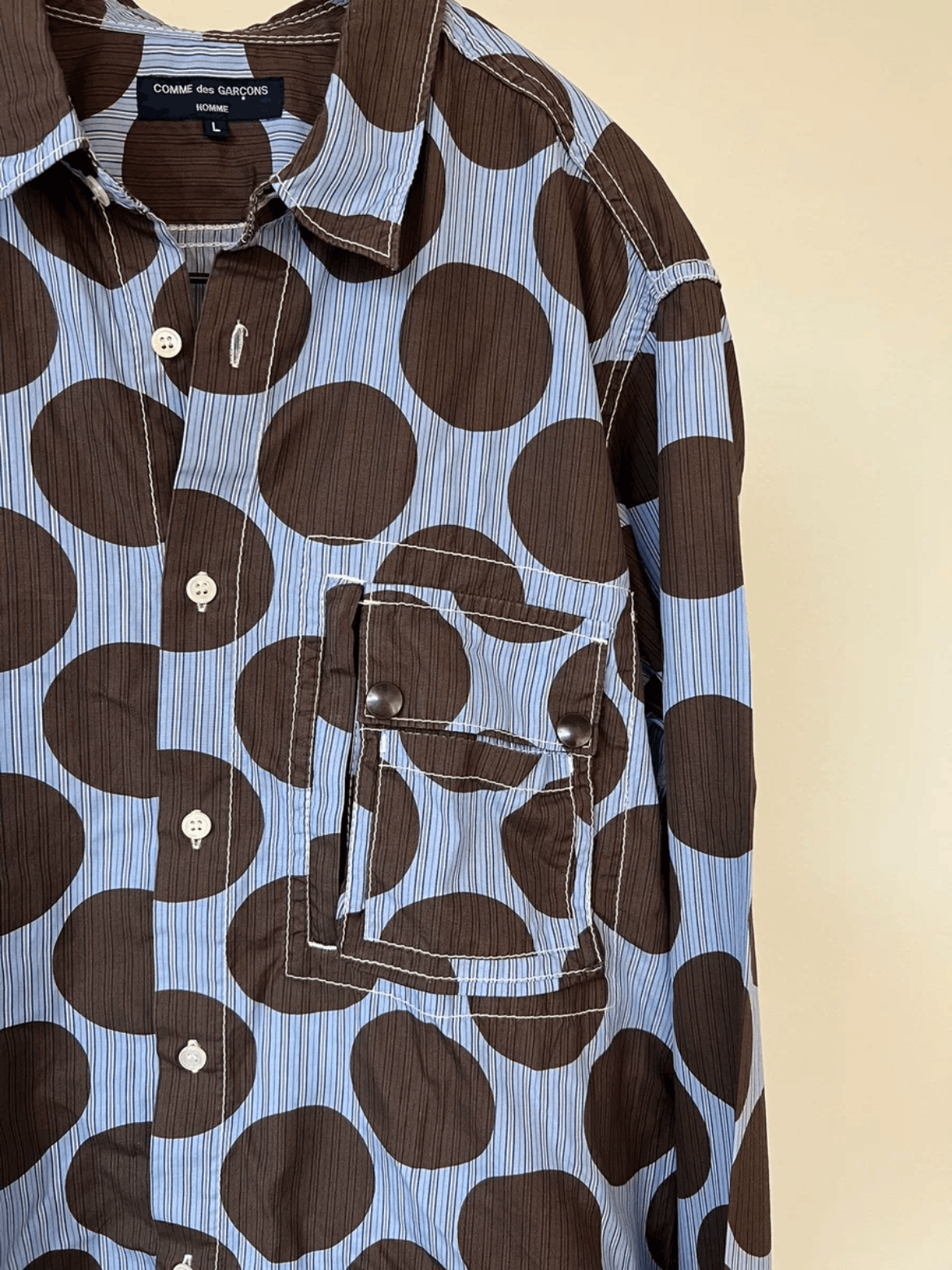 Comme des Garcons Homme polka dot shirt - DMC