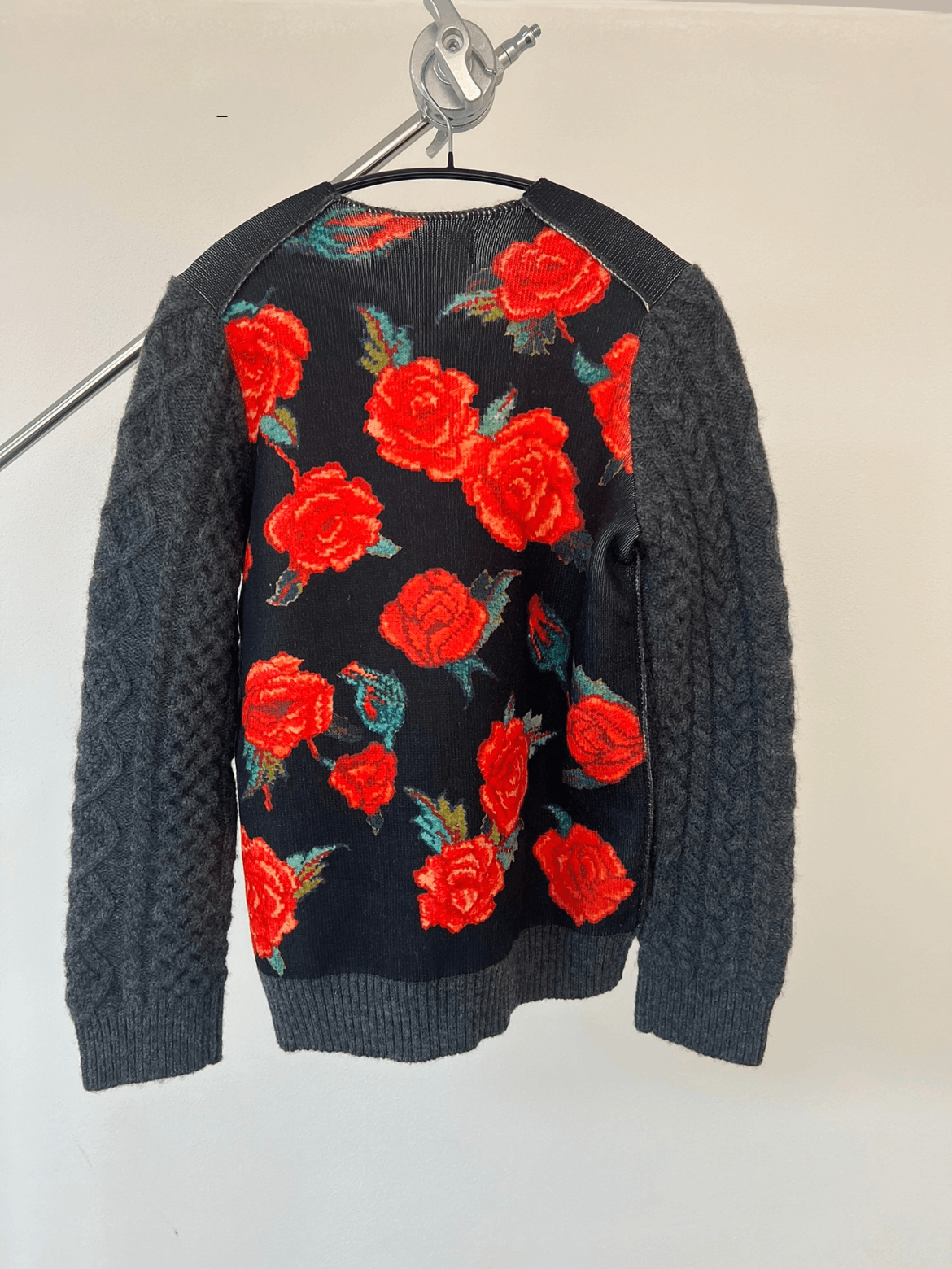 Comme des Garcons classic flower knitwear - DMC