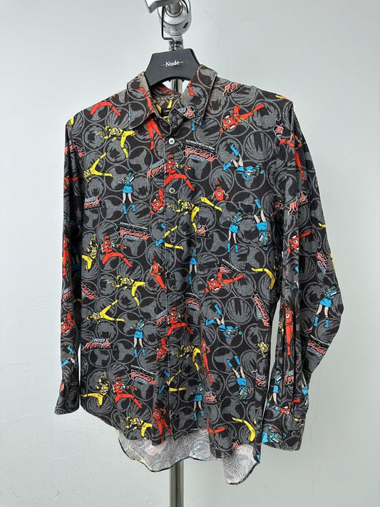 Comme des garçons homme plus manga print shirt - DMC