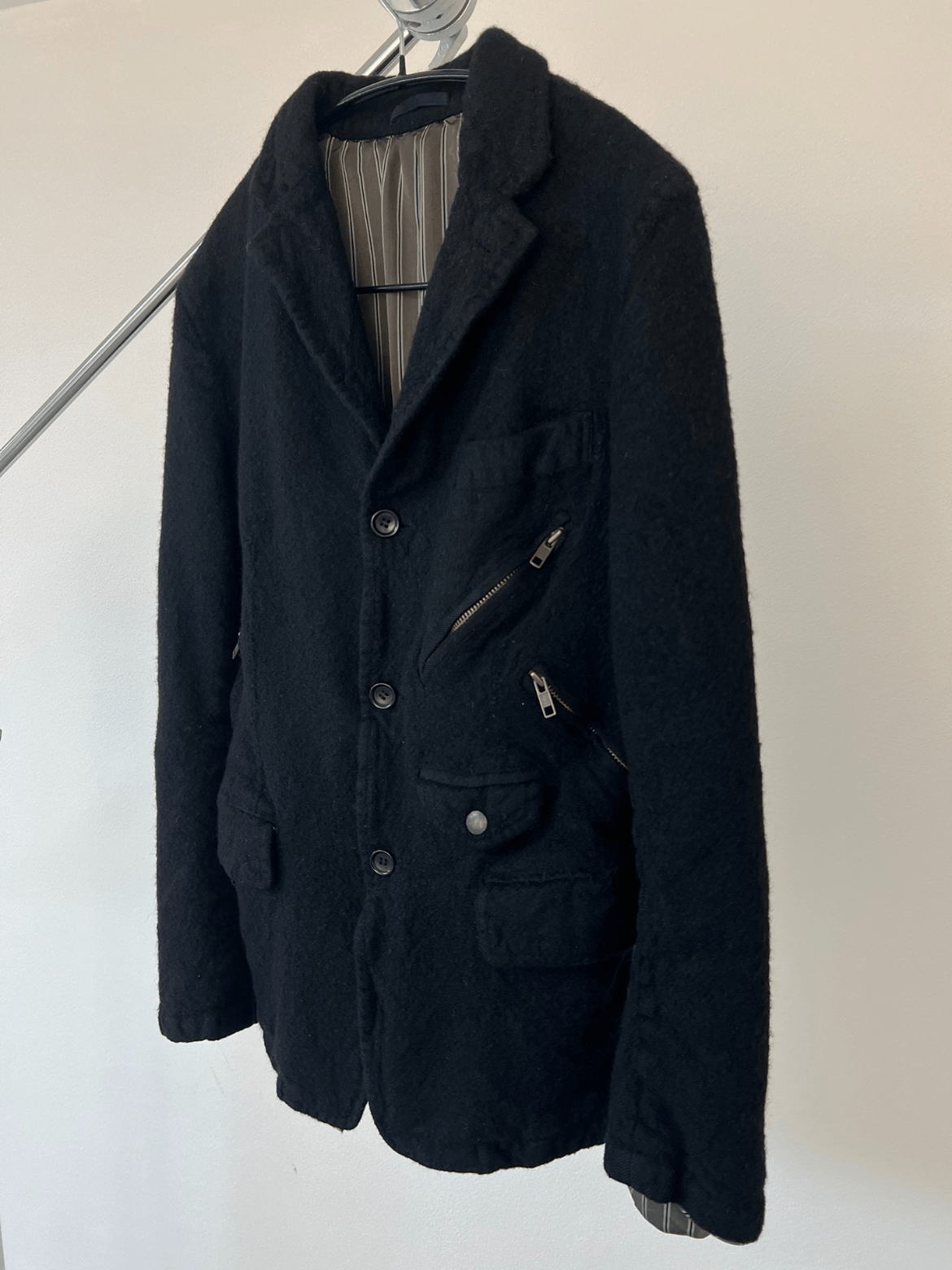 Comme des Garcons Homme wool zip jacket - DMC