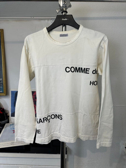 Comme des garçons homme 2001 logo sweatshirt - DMC