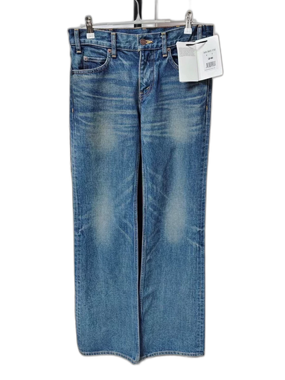 Celine SS23 Low Rise Flared Denim Pants