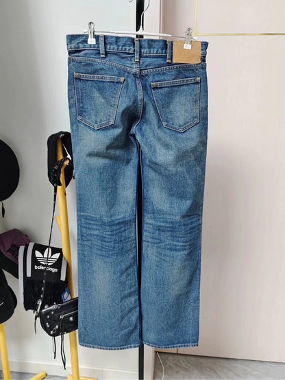 Celine SS23 Low Rise Flared Denim Pants