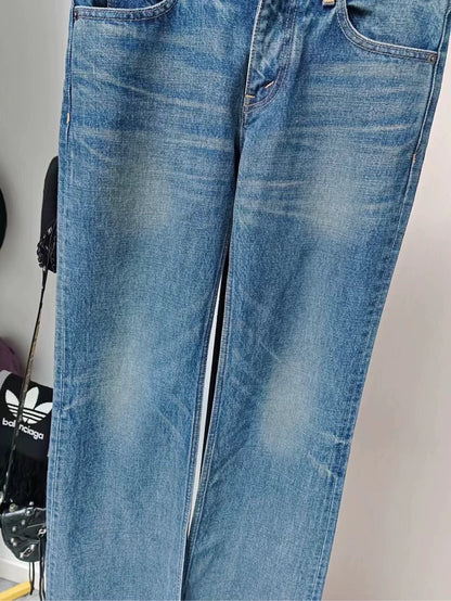 Celine SS23 Low Rise Flared Denim Pants
