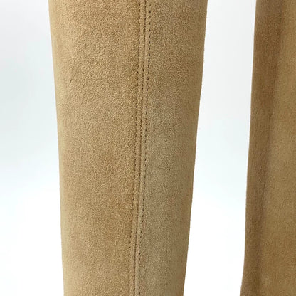 Long Khaki Over-the-Knee Boots
