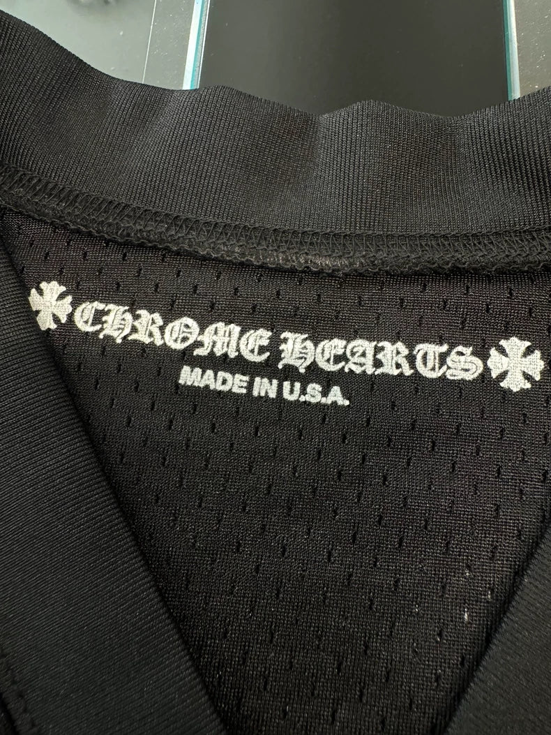 Chrome Hearts Black Hockey Long Sleeve Shirt-yf