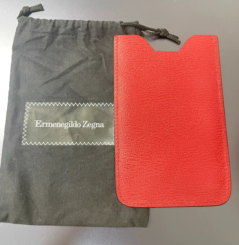 Red Mobile Phone Case by Ermenegildo Zegna