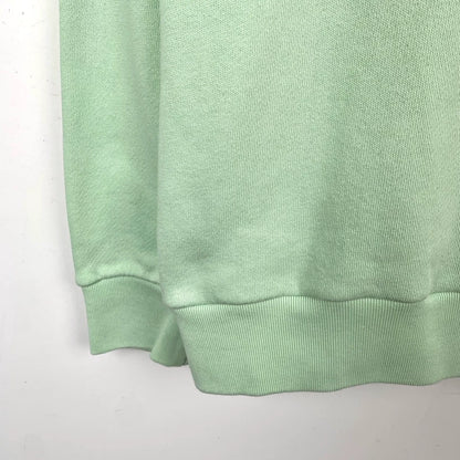 Gucci Green Logo Print Long Sleeve Sweatshirt