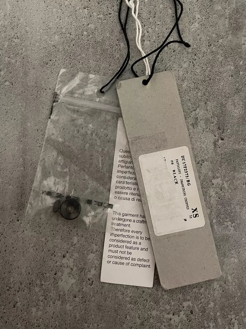 Rick Owens Cropped Pants in Comfortable XS Size