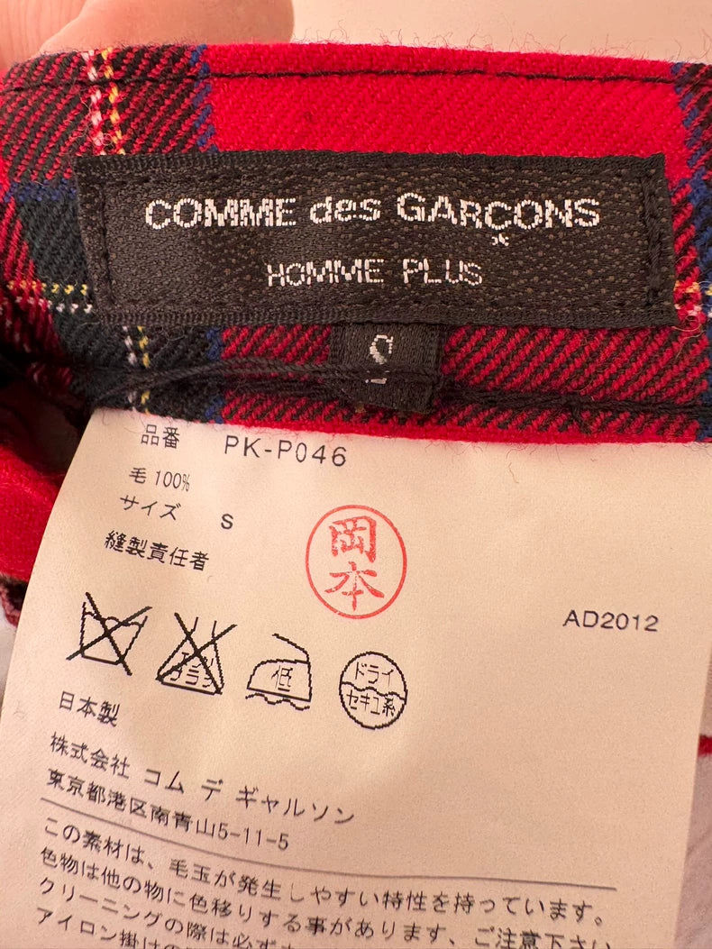 COMME des GARCONS 2013SS Cubisme Pants