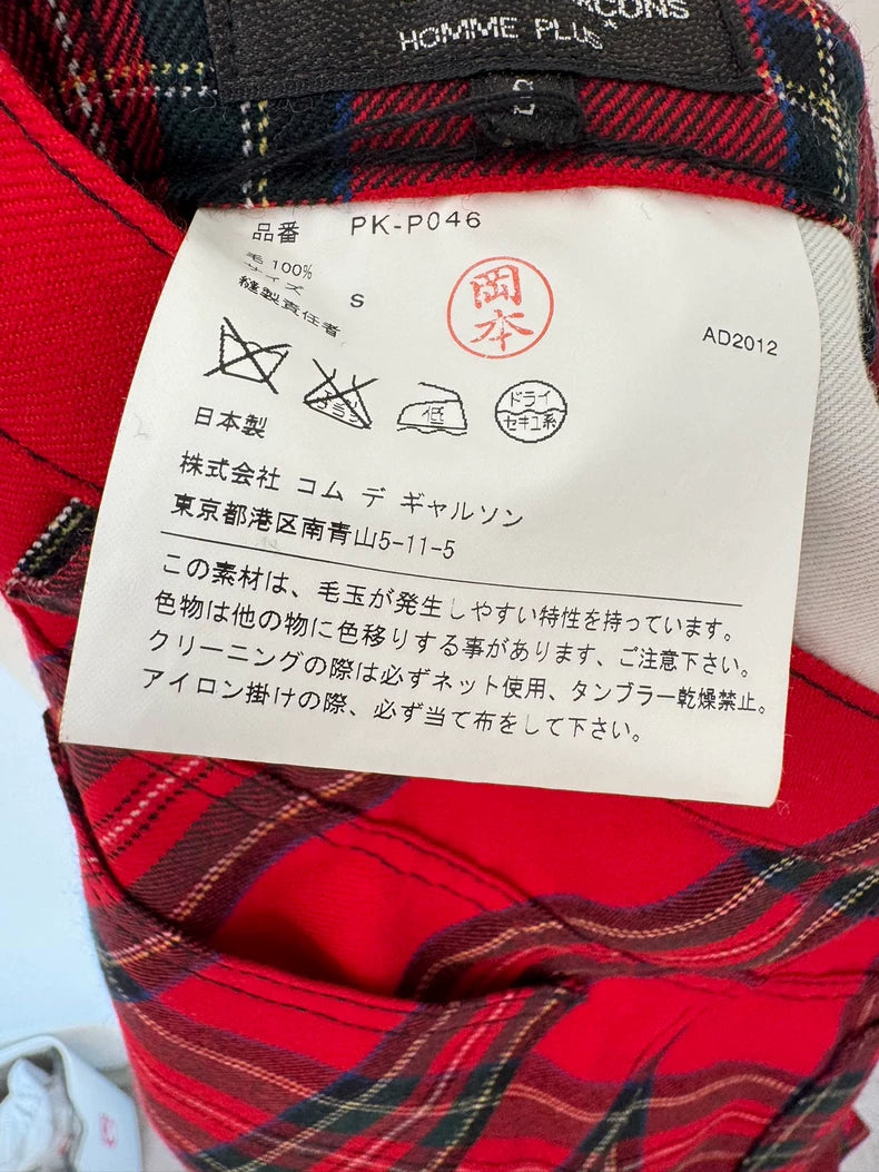 COMME des GARCONS 2013SS Cubisme Pants