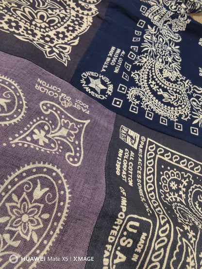 VISVIM Bandana Print Short Sleeve Shirt