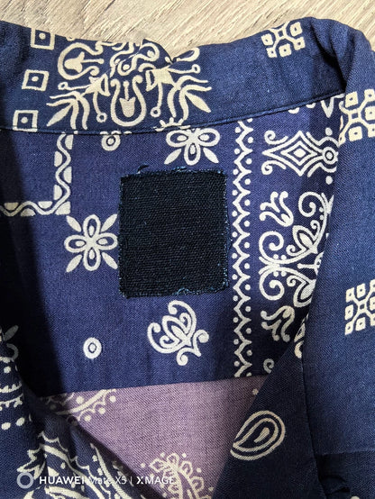 VISVIM Bandana Print Short Sleeve Shirt