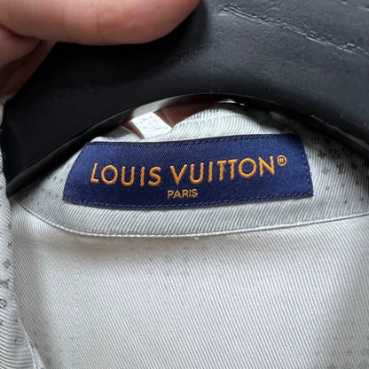 Louis Vuitton Monogram Short Sleeve Silk Shirt-yf