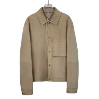 Beige Suede Jacket by Dior
