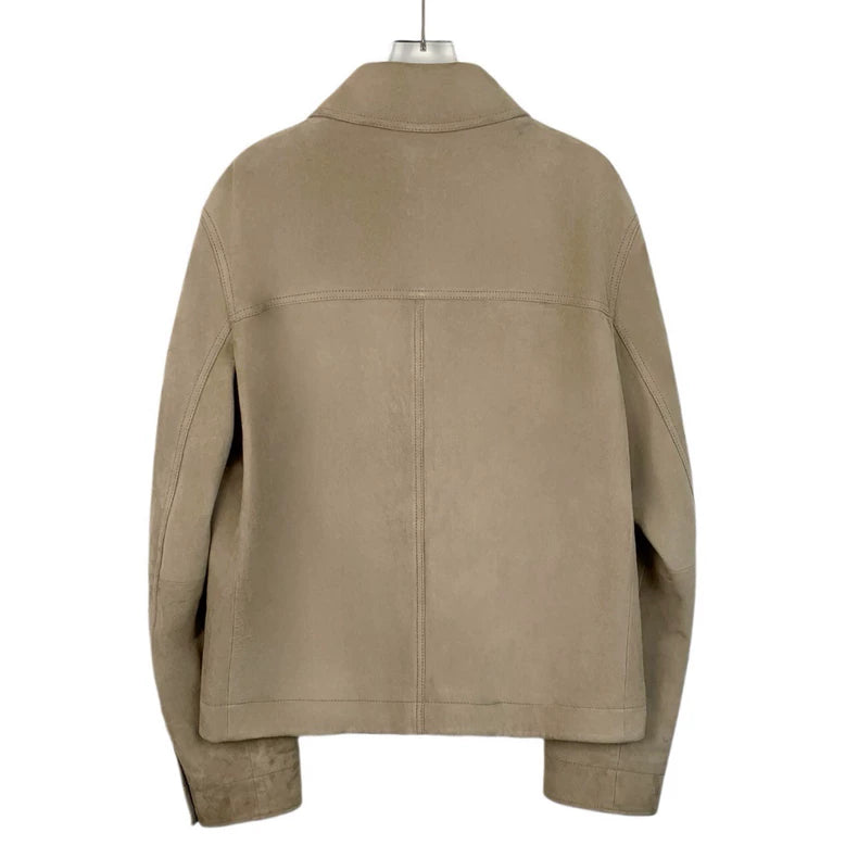 Beige Suede Jacket by Dior