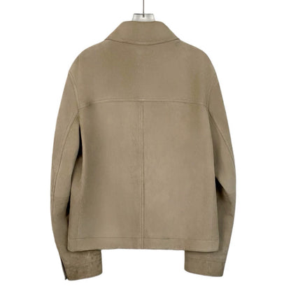 Beige Suede Jacket by Dior