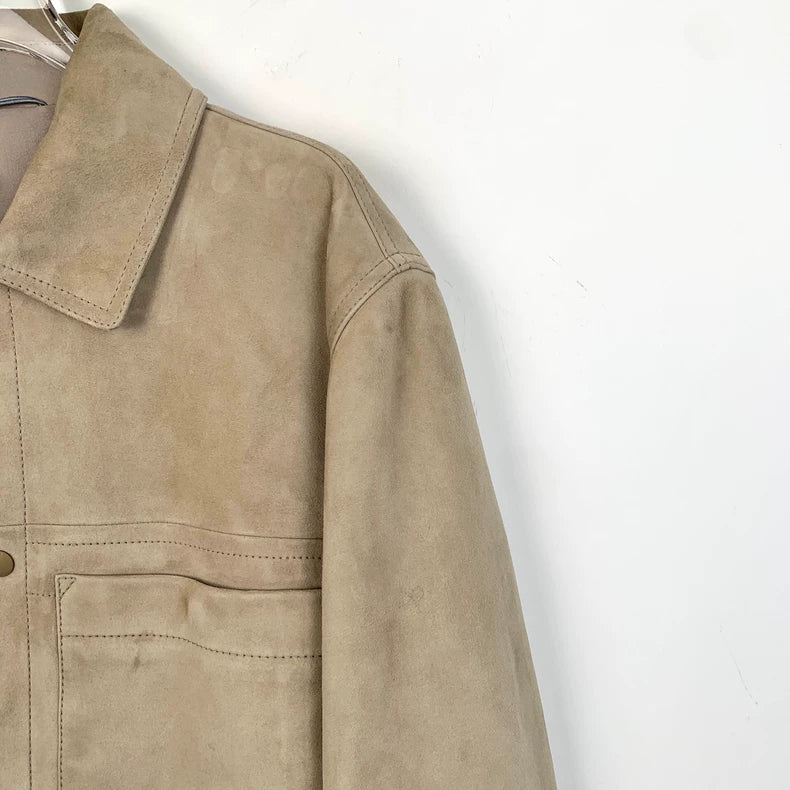 Beige Suede Jacket by Dior