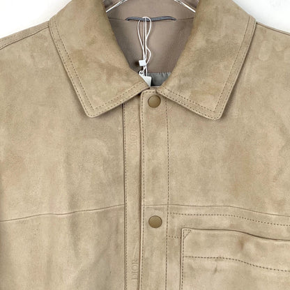 Beige Suede Jacket by Dior