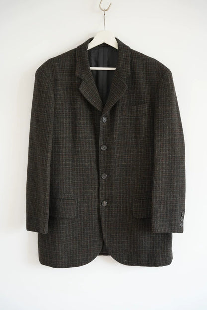 Vintage Yohji Yamamoto Brown Plaid Suit