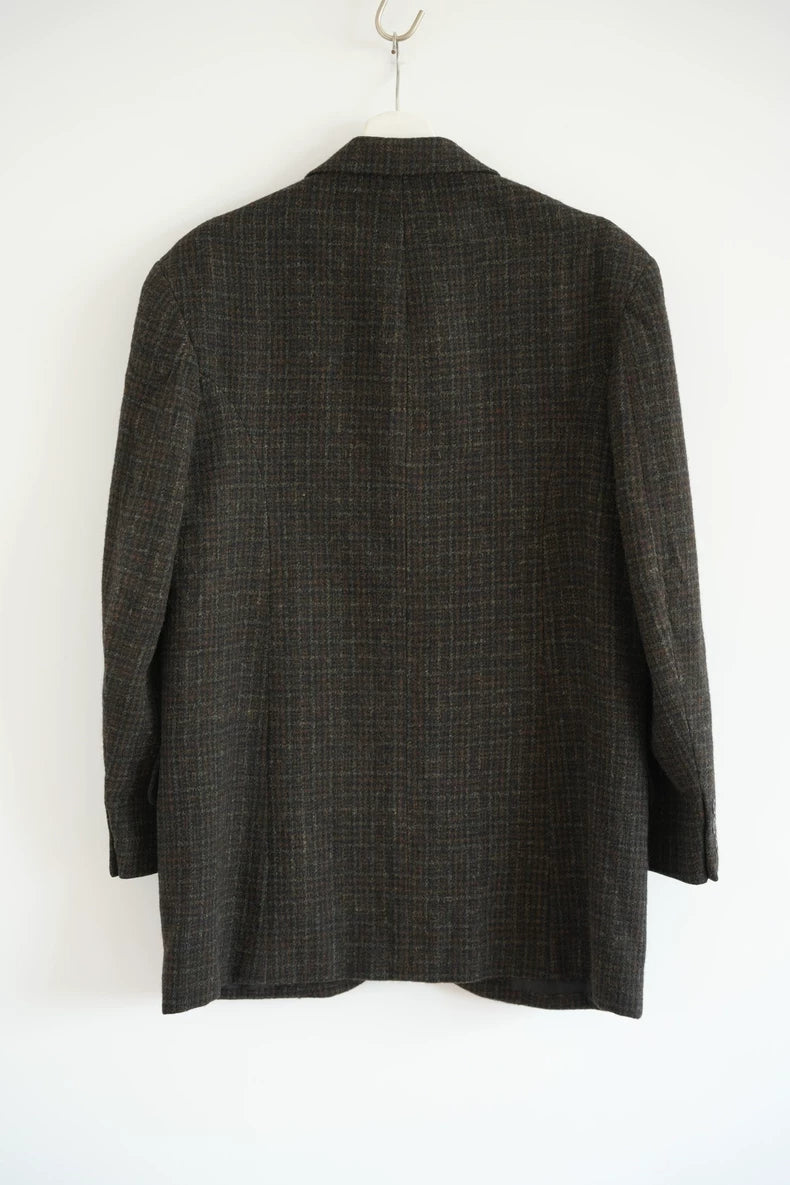 Vintage Yohji Yamamoto Brown Plaid Suit